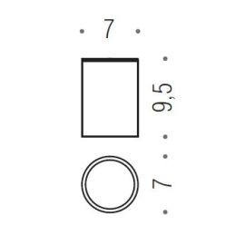 [SPARE PART] Replacement glass PLUS W4952 Colombo Design