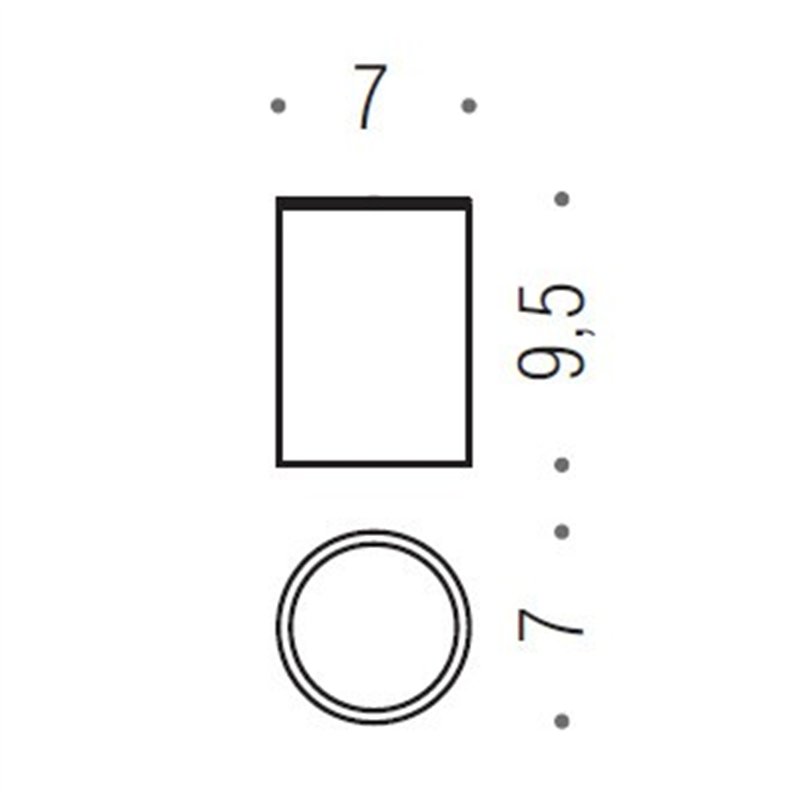 [Ricambio] Bicchiere ricambio PLUS W4952 Colombo Design