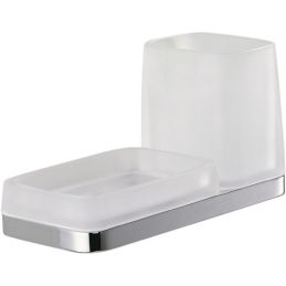 Soap dish and glass holder W4272 Colombo Design