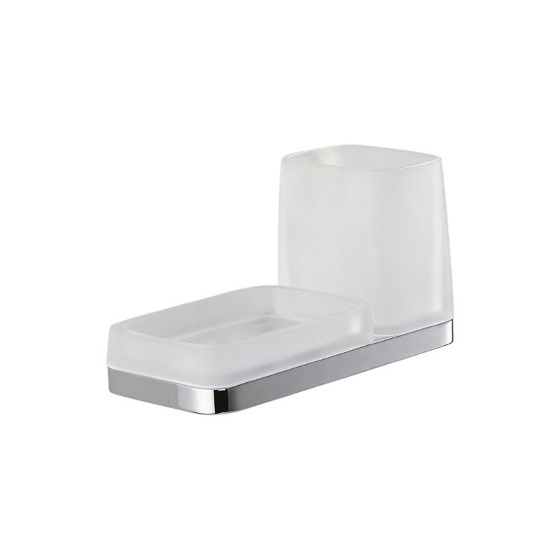 Soap dish and glass holder W4272 Colombo Design