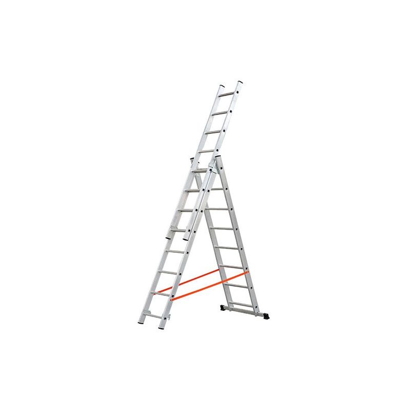 Ladder convertible 3 aluminum ramps Modula Pro Gierre