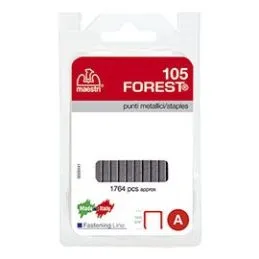 Punti per aggraffatrici spillatrici tipo FOREST 105 - blister