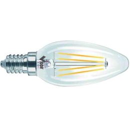 Lampada a LED filamento CANDELA E14 4W-480 lm VIGOR
