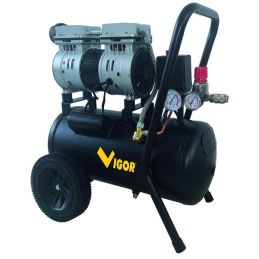 Compressore aria silenziato VIGOR 24 lt. 750W VCA-S24