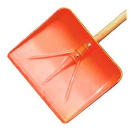 Snow shovel Snow pusher 44x38 in ABS with handle