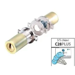 Cilindro di sicurezza Mottura Champions C28PLUS tipo Fichet 484