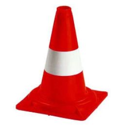 Road cones h 30 cm