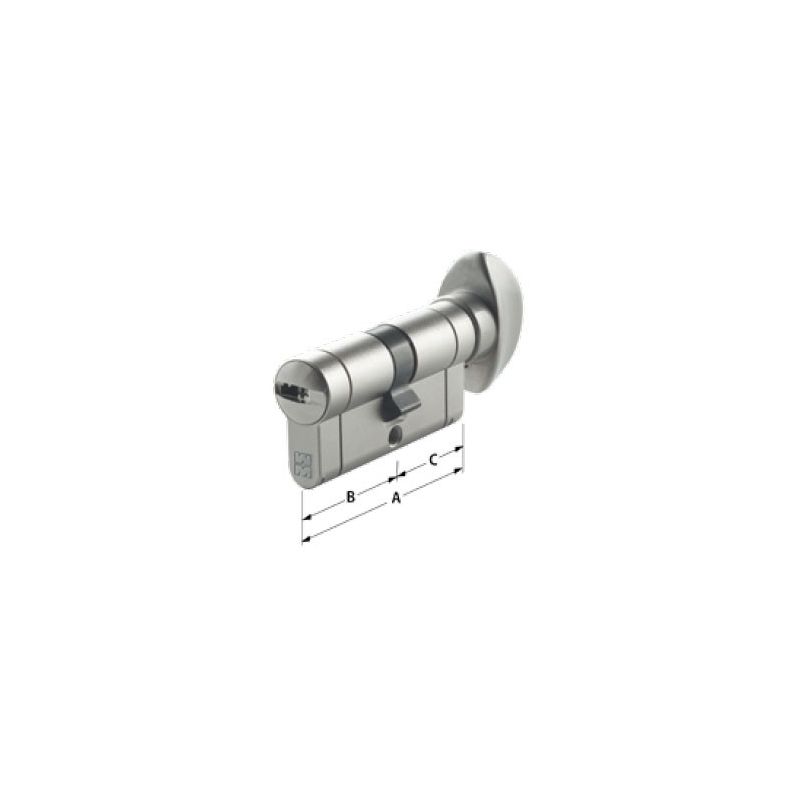 Security cylinder Mottura Champions PRO key / knob