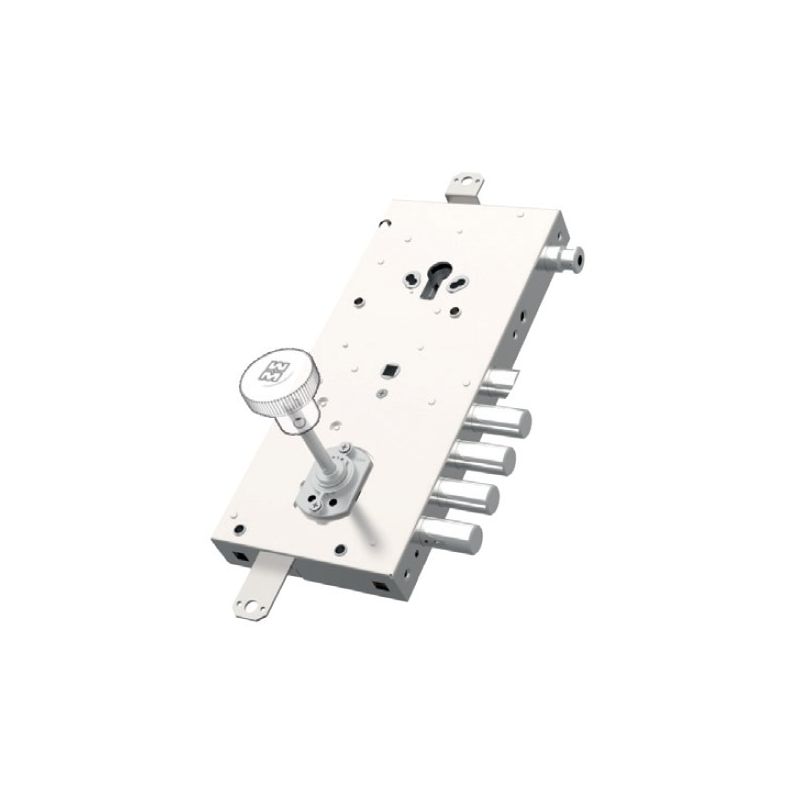 Armoring door lock Mottura 3DKEY 3D.927 Double system with knob