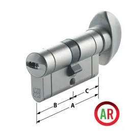 Cilindro di sicurezza Mottura Champions PRO chiave/pomolo