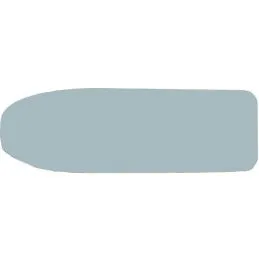 Aluminized cover for ironing board 130x45cm