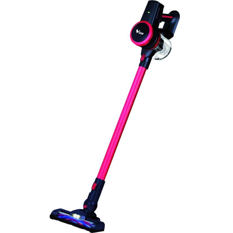 Peach PA105 Mini Aspirapolvere A Batteria (2x AA) - Potente Aspirazione Portatile Per Ufficio, Casa E Auto - Colore Rosa