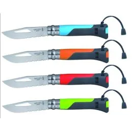 Opinel Outdoor Virobloc knife stainless steel blade N.8