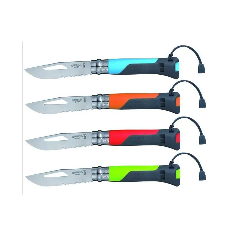 Coltello Opinel Outdoor VRI Virobloc lama in acciaio Inox N.8