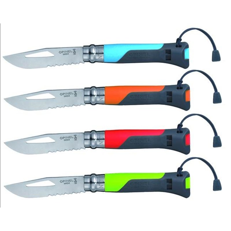 Opinel Outdoor Virobloc knife stainless steel blade N.8