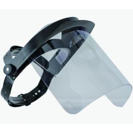 Protective visor in EN166 polycarbonate