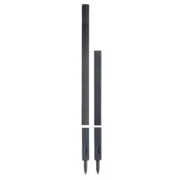 Coppia aste Mottura 93.310 10x20 nero