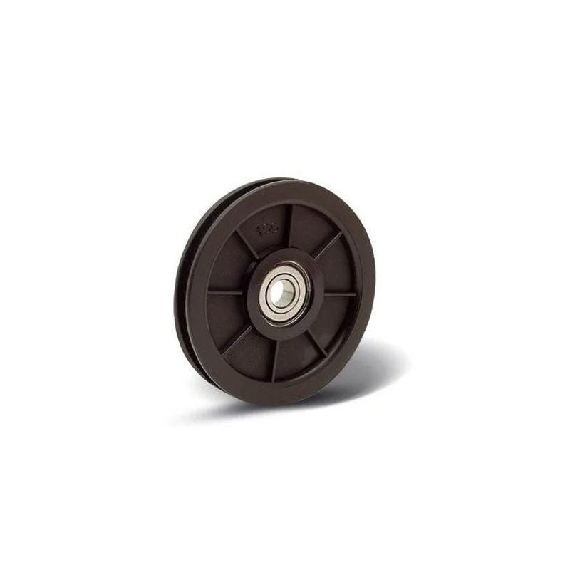 2 Pulegge Per Fune Metallica In Acciaio Inox 304 – Diametro 15 Mm, Portata 35 Kg, Carrucole Antiruggine