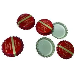 Crown caps diam. 26mm pack of 100 pcs
