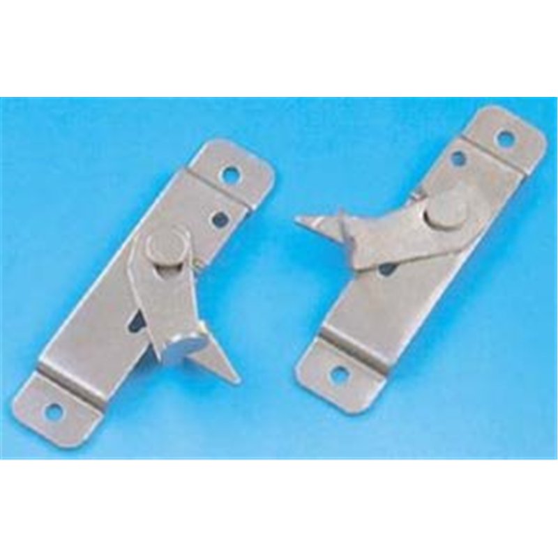 Safety hook for side roller shutter stop