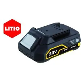 Batteria al litio VIGOR 20V 1.5Ah 90202-35