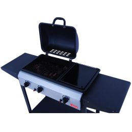 SANDRIGARDEN AMERICA 2 burner gas barbecue and griddle
