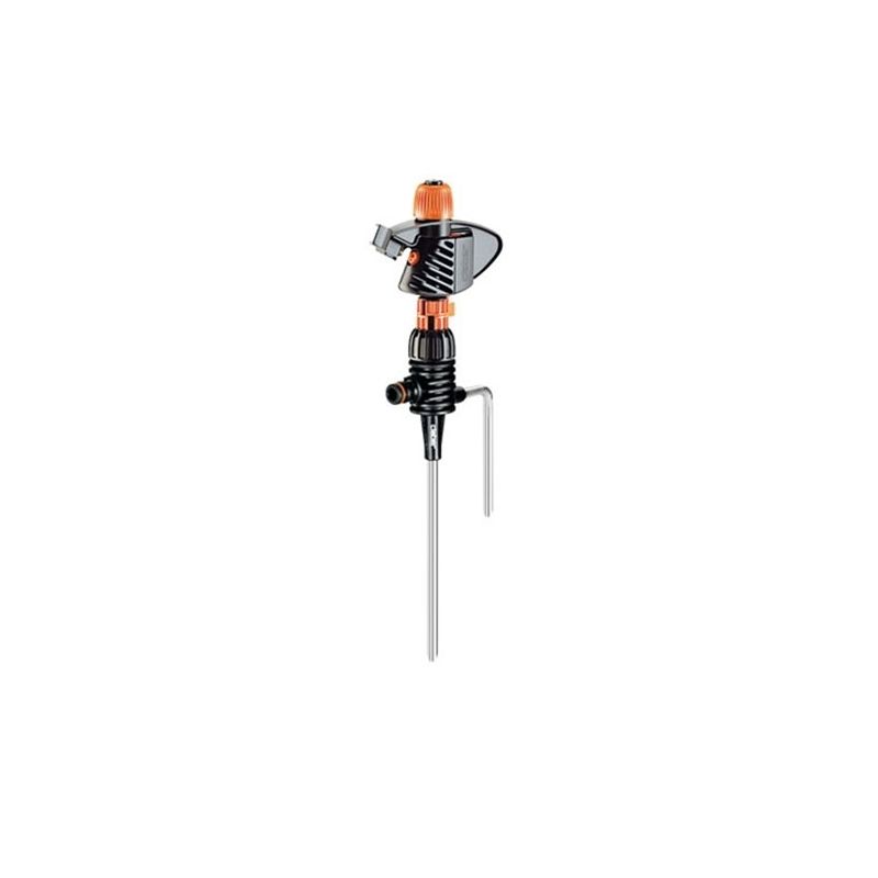 Static sprinkler Impact Spike 8707 con supporto Claber