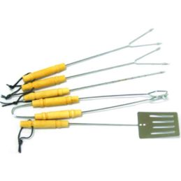 Set utensili INOX per barbecues 5 pz. SANDRIGARDEN 78930-20