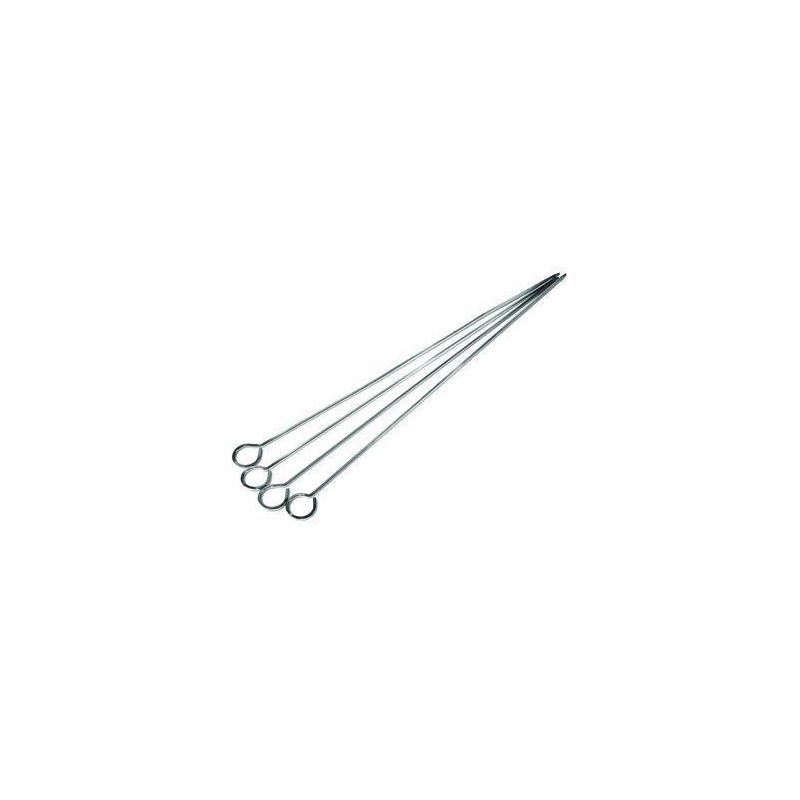 4pcs steel barbecue skewers 4pcs steel barbecue skewers