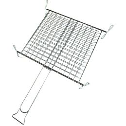 Double barbecue grill 35x40 with feet