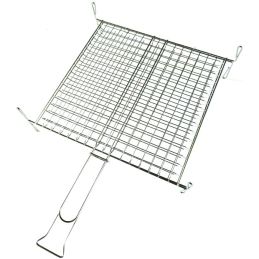 Double barbecue grill 40x45 with feet