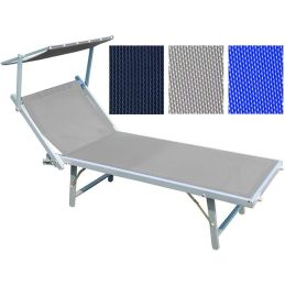 Beach bed frame with aluminum sunshade Vigor