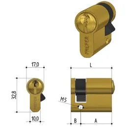 PREFER 6A00 (ex 6861) shaped cylinder 32MM