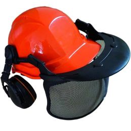 Protective helmet with cap and visor BLINKY Jack