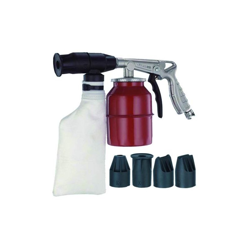 Sandblasting gun kit for compressor A / 211