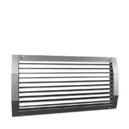 Ventilation duct - Supply grille with adjustable fins