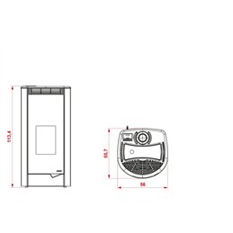 Palazzetti Ecofire Marianne pellet stove 9