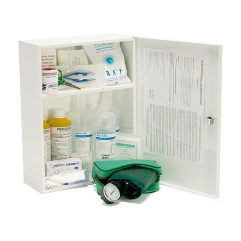 Armadietto pronto soccorso DM/388/DL81 cat.A/B