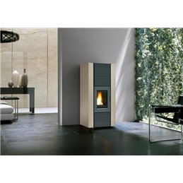 Stufa idro pellet Palazzetti Ecofire Martina Idro Lux 15 acqua