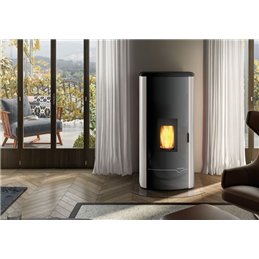 Stufa idro pellet Palazzetti Ecofire Mirella Idro 10 acqua 5