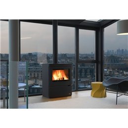 Stufa a legna Palazzetti Nicole Twister Flue 9Kw