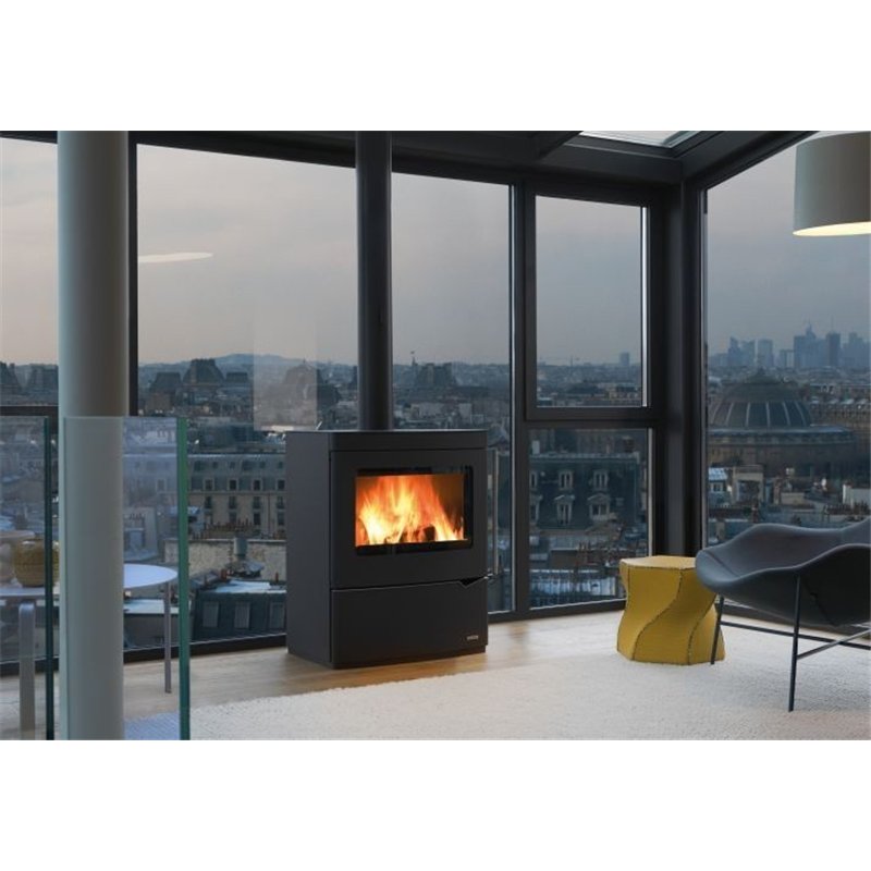 Stufa a legna Palazzetti Nicole Twister Flue 9Kw