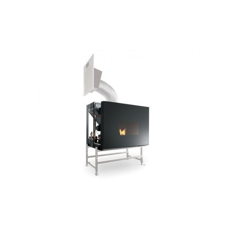 Palazzetti Ecofire Idro pellet fireplace insert 18
