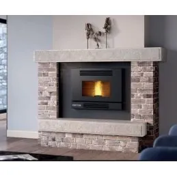 Inserto camino a pellet Montegrappa MIGLIO 8,5 Kw 4 stelle