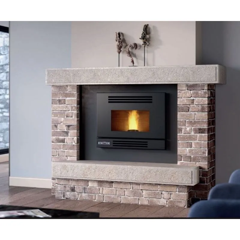 Inserto camino a pellet Montegrappa MIGLIO 8,5 Kw 4 stelle