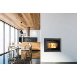 Montegrappa COMPACT 70V 4 star wood fireplace insert