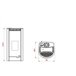 Palazzetti Ecofire Marianne pellet stove 9 pro 2