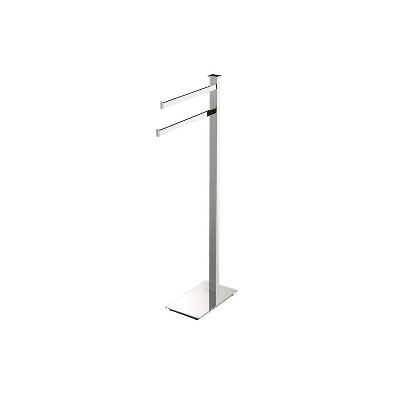 Floor standing column with 2 towel holder B9103 Colombo Design
