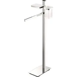 Floor standing column with paper/glass/soap B9110 Colombo Design