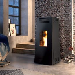 Pellet stove Caminetti Montegrappa TIMBRO EVO2 NX10 Ducted 3 motors 10 Kw